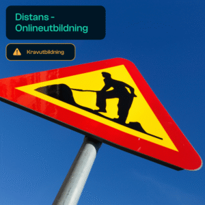 Arbete på väg 2.2 Utmärkningsansvarig Utbildning Online