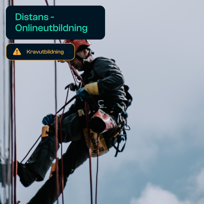Fallskyddsutbildning online
